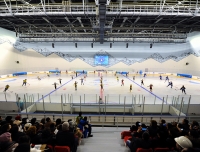 Bauyrzhan Baibek, Mayor of Almaty has attended the presentation of the small arena of the Ice palace, Almaty, 30.12.2015