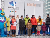 Esentai Mall hosts winter mini-competitions on the occasion of the Universiade 2017, Esentai Mall, Almaty, 19.12.2015-20.12.2015